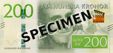 200 SEK - informativni prikaz vazece novcanice SPECIMEN